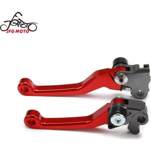 For Honda CRF250R CRF450R CRF 250 450 R RX 2007-2020 Motorcycle Foldable Brake Clutch Lever Dirt Pit Bike Clutch Levers Grips