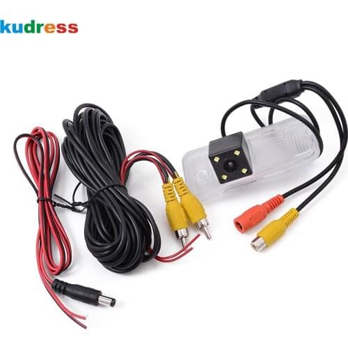 For Kia Carens FG 2013 2014 2015 2016 2017 CCD 4 LED Night Vision Car Rear View Camera Backup Reverse Parking Rearview Cameras