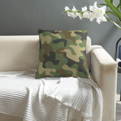 Camouflage pillowcase printed cushion cover sofa waist pillow pillow cover