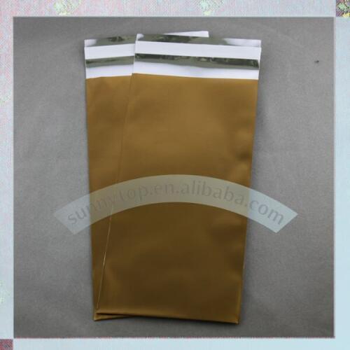 Matt gold mailer bag 9 x 12 inch, A4, C4 mailing bag, 230x320mm