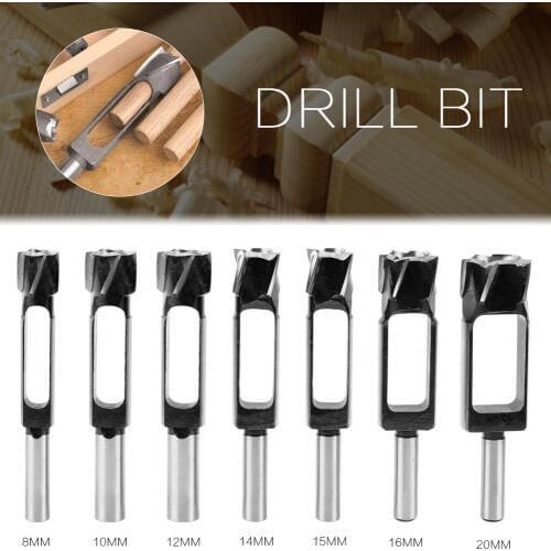 Woodworking Drill Bit Wood Plug Hole Cutter Bit Set Kit Auger Mortising Chisel Carve Woodworking Tool High Speed Steel Drill
