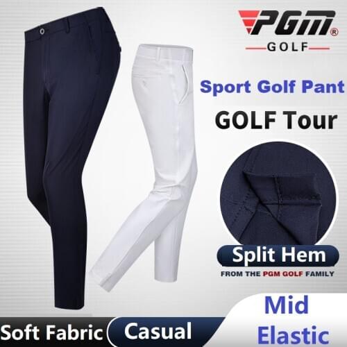 Pgm 2021 Golf Trousers Mens Pants Waist Elastics Fit Golf Apparel Outdoor Thick Sports Pants For Men Golf Wear XXS-XXXL