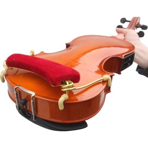 Adjustable Universal Violin Shoulder Rest Metal Padded For 3/4 4/4 Fiddle Violin Parts & Accessories