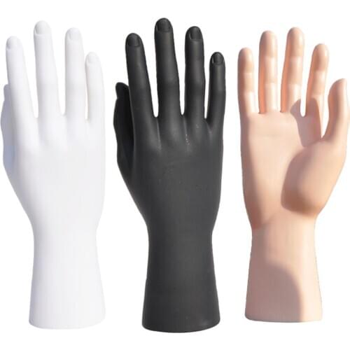 Ring Finger Display Mannequin Stand, Male Hand Gloves Bracelet Jewellery Holder Hand Mannequin Rack Stand