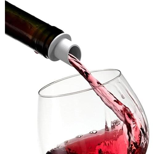 Silicone Vacuum Red Wine Bottle Stopper Stop Sealer Wine Cork Plug Jackson Black Top Hat Cowboy Cap Barware Bar Tools Leak Free