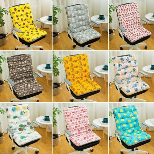 Thicken Soft Back Waist Pillow Cotton Linen Office Seat Cushion Student Chair Pad All-season Universal Follow Pillow