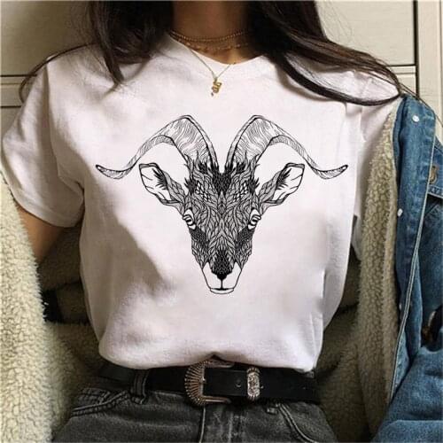 Women summer clothing Special Totem Print T Shirt Women Fashion Short Sleeved Casual Harajuku 90s T-shirt Femme Streetwear Tees