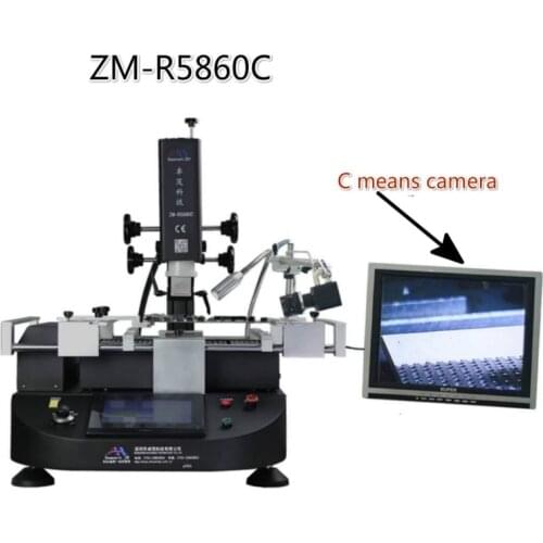 Zhuomao ZM-R5860 ZM-R5860C BGA REWORK STATION 3 ZONES bga station bga reballing kit bga rework station automatic