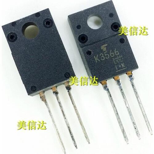 10pcs/lot 2SK3566 K3566 FET 2.5A900V Triode NPN original TO-220F