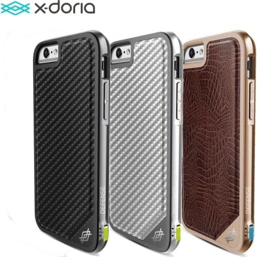 X-Doria Defense Lux Phone Case For iPhone 6 6S Plus Military Grade Drop Tested Aluminum Protective Case Cover For iPhone 6 Plus