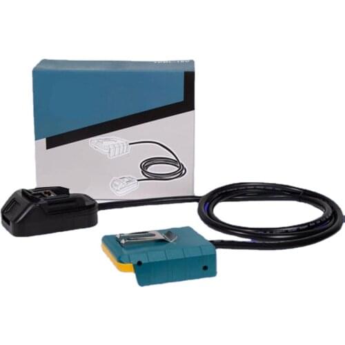 EU plug Battery Extension Cord Tool Suitable for Makita For Bosch For Milwaukee For DeWalt 18v lithium Batteries and tools