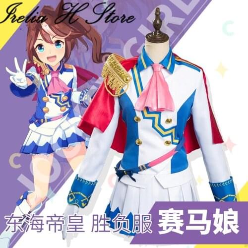 Irelia H Store Umamusume: Pretty Derby Tokai Teio Cosplay Costume Dress Female Uniform cloth dress