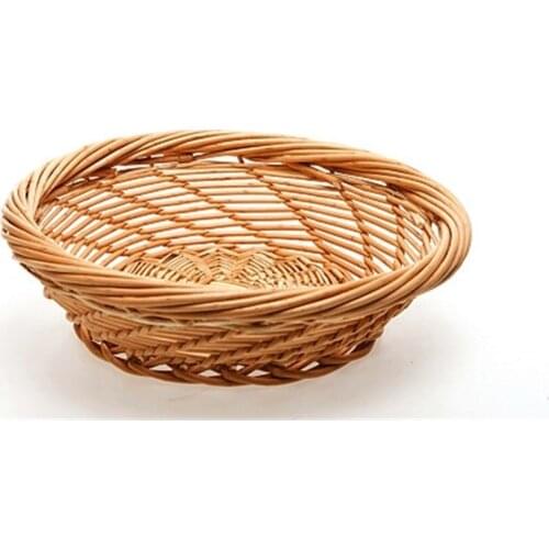 10pcs Shopping mall supermarket customized Knitting basket calathus display rack woven basket tray