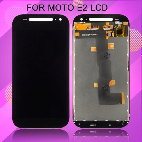 Catteny Promotion For Moto E2 Lcd With Touch Screen Digitizer XT1527 XT1505 XT1524 Assembly For MotoRola E 2nd Gen Display