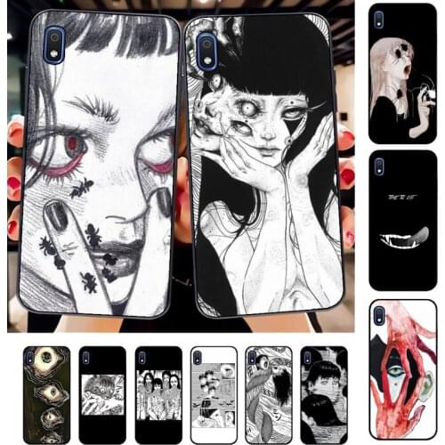 Yinuoda Japanese Horror Manga Style Phone Case for Samsung A51 01 50 71 21S 70 31 40 30 10 20 S E 11 91 A7 A8 2018