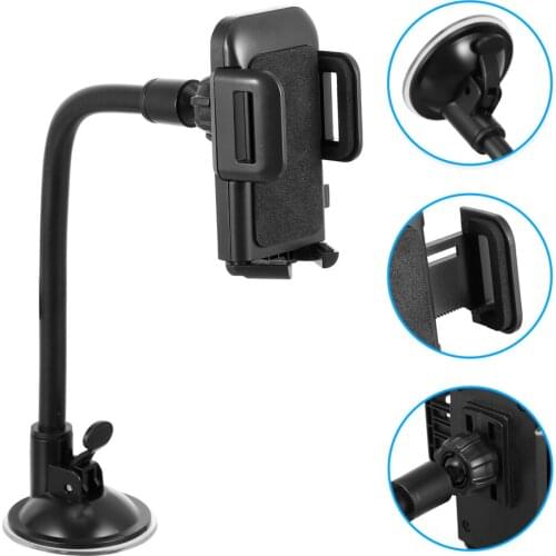 Suction Cup Phone Holder Multipurpose Flexible Gooseneck Dashboard Phone Stand