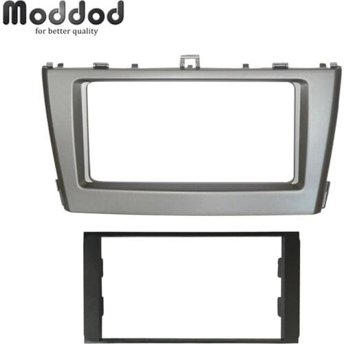 Double Din Fascia Radio For Toyota Avensis 2011+ DVD Dash Installation Refit Mount Trim Stereo Panel Dashboard Frame CD Bezel