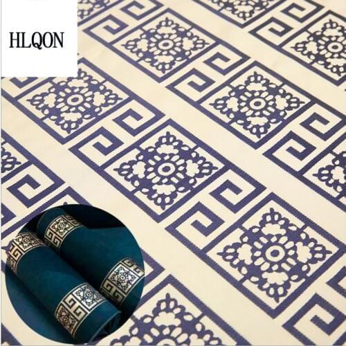 HLQON top grade yarn dyed brocade jacquard fabric for dress women cloths tissue patchwork suit sofa pillows cushion curtain