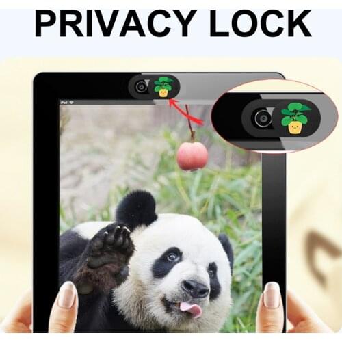 Webcam Cover Shutter Magnet Slider Plastic for Iphone Laptop Camera Web Pc Tablet Smartphone Universal Privacy Sticker