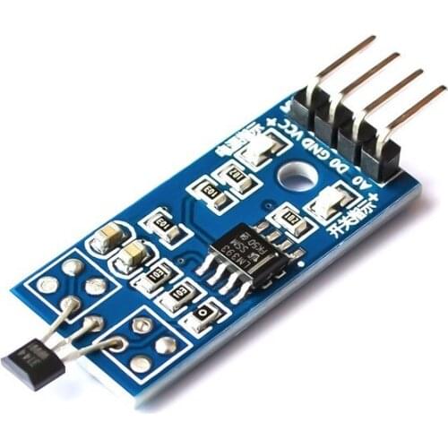 New 3144E Hall Switch Speed Counting Sensor Module Position sensing Module For Arduino Smart Car