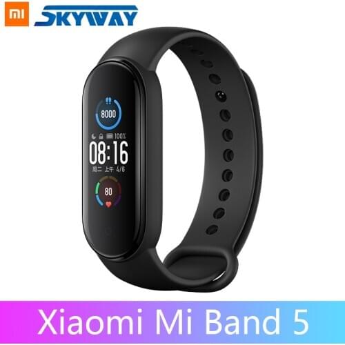 Xiaomi Miband Xiaomi Mi Band 5 Smart Wristbands Miband 4 Bracelet Heart Rate Fitness 135mAh Color Bluetooth 5.0