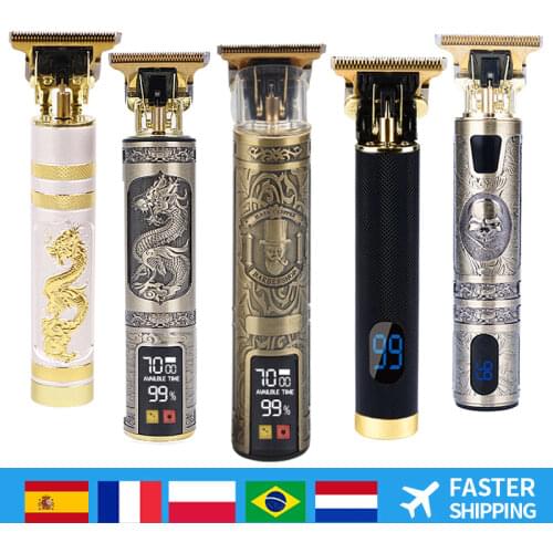 T9 USB Electric Hair Cutting Machine Rechargeable Hair Clipper Man Shaver Trimmer For Men Barber Professional Beard Trimmer K700