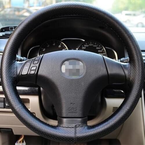 Hand-Stitched Steering Wheel Cover