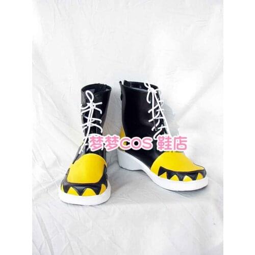 Custom-Made Soul Eater Souleater Short Boots Cosplay Party Shoes Costume Accessories