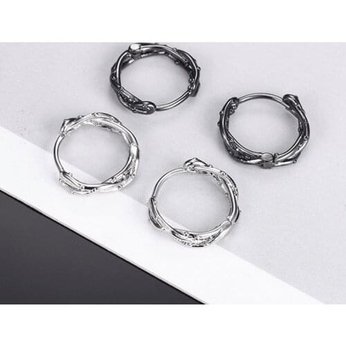 Miuoxion Retro Cross-Entangled Twigs Earrings Personality Fashion Jewelry For Women Feature Namour Charm Gift All Seasons