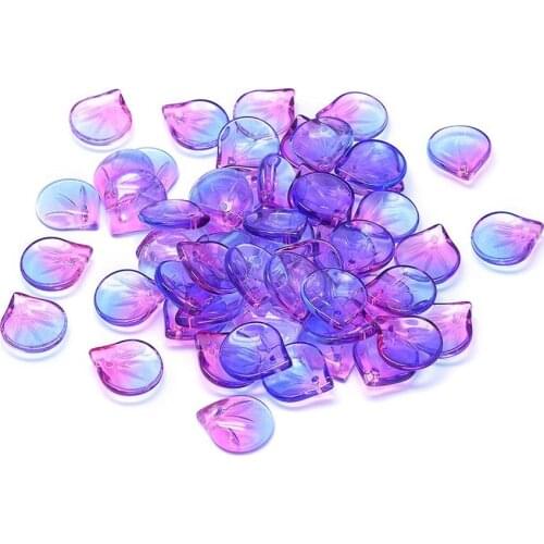 100pcs Glass Beads Opaque Spacer Loose Charms Beads for DIY Jewelry Making Necklaces Bracelets Mixed Color