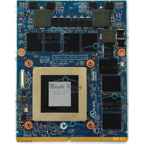 GTX780M GTX 780M 4G DDR5 VGA Video Card For Clevo P375SM P170EM P150EM P157SM P151SM P150SM P170SM P177SM P370SM P570EM