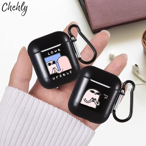 Funny Soft Silicone Cartoon Case for Apple Airpods 1 2 3 Pro Shockproof Bluetooth Wireless Headphone Earphone Protection Cover