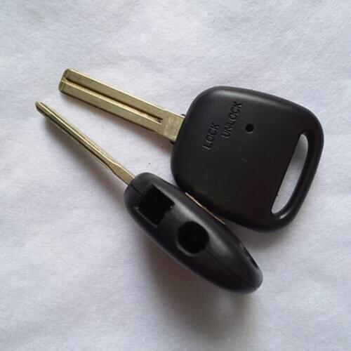 DAKATU Side 2 button replacement Remote Key Shell For Toyota TOY48 uncut key