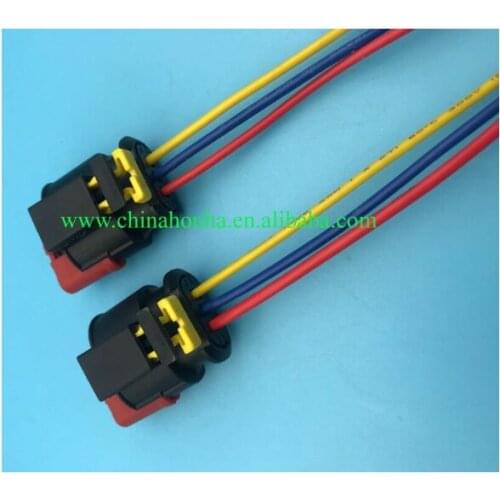 1pcs 3pin tyco auto wire harness Sealed Sensor Fuel/Diesel Injector Ignition coil Connection harness284425-1/284426-1