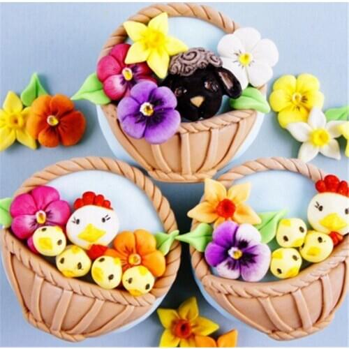 1PC Sugarcraft Flower Silicone Mold Fondant Mold Cake Decorating Tools Chocolate Gumpaste Mold