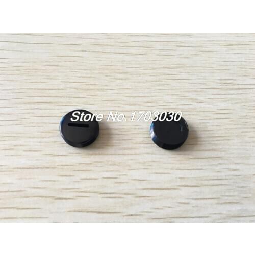 10pcs Black Plastic 19mm Diameter Carbon Brush Holder Slotted Caps Case