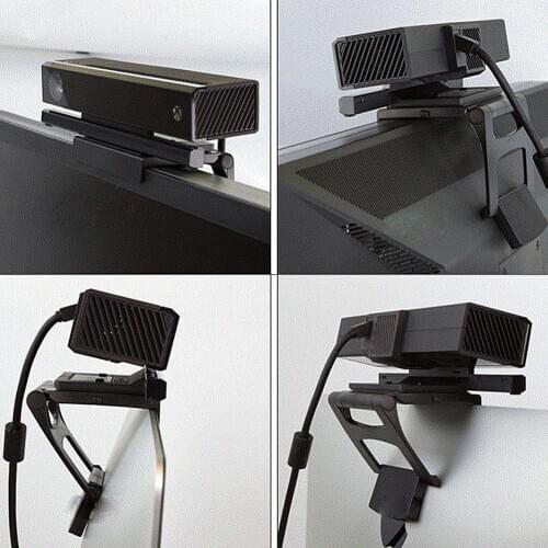 2.0 mounting clip TV Clip Mount Stand Holder Bracket for Microsoft For Xbox One For Kinect Sensor High Quality Accessory