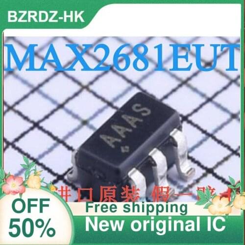 2-10PCS/lot MAX2681EUT SOT23-6 AAAS New original IC