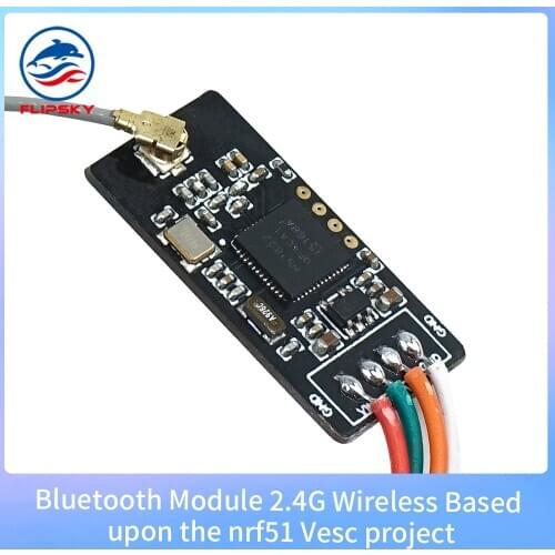 2.4G Bluetooth for Electric Skateboard Based upon the nrf51_vesc project Cellphone Programming Module Flipsky