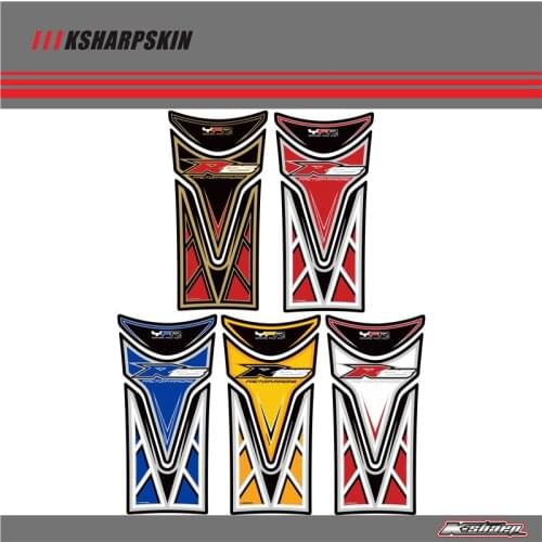3D ADESIVI Sticker Decal Emblem Protection Tank Pad Cas Cap Fit FOR YAMAHA R125 2008 YZF