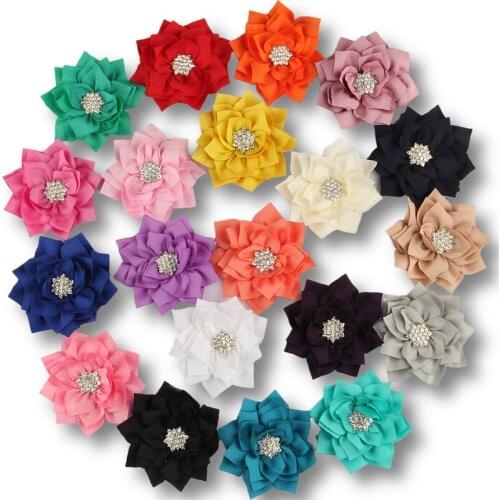 5PCS 7.5CM 2.95" Lace Trim Patch Applique Lace Fabric Wedding Dress DIY Flowers Bride Hair Veil Clothes Headwear Decoration