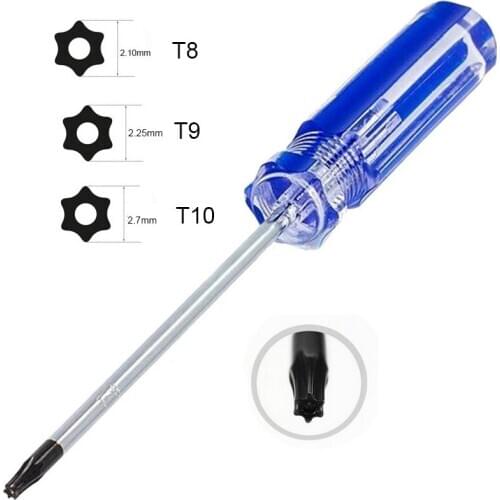 Security Screwdriver for Xbox 360 Controller Phone Laptop Tamperproof Hole Repairing Opening Tool Screw Driver Torx T8