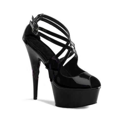 Carpaton Summer Hot Selling womens narrow band 15cm high heel sandals rose peep toe shoes performance shoes wedding shoes