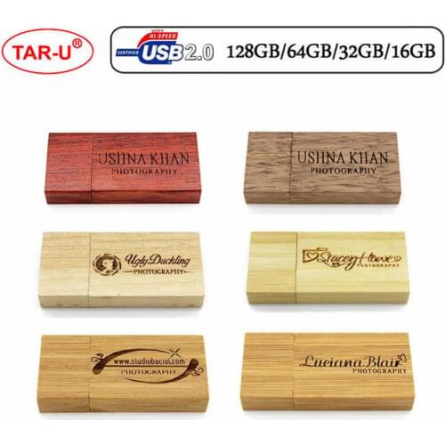 Wood Memory Stick 4GB 8GB Pendrive USB Flash Drive 2.0 16GB 32GB Pen drive 64GB Usb flash memory stick