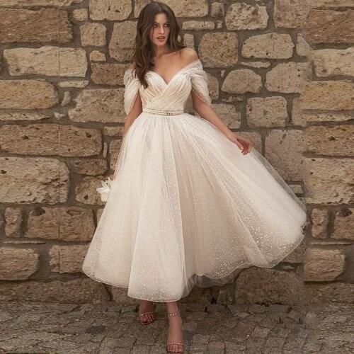 EOENKKY Women's Evening Dresses Below The Knee