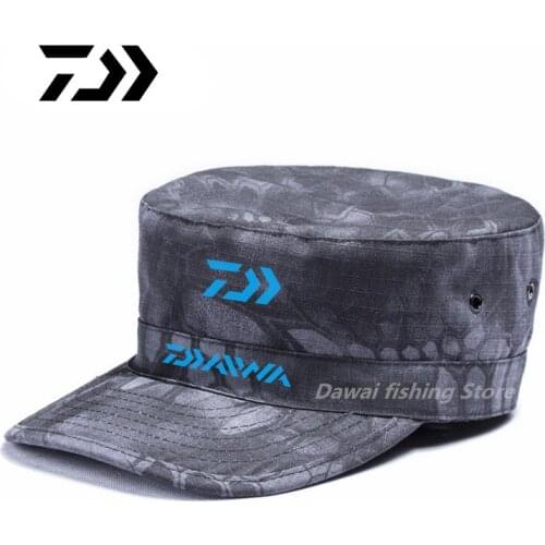 Daiwa Fishing Cap Baseball Outdoor Fishing Hat Summer Sunshade Hiking Breathable Camouflage Men Sport Fishing Hat