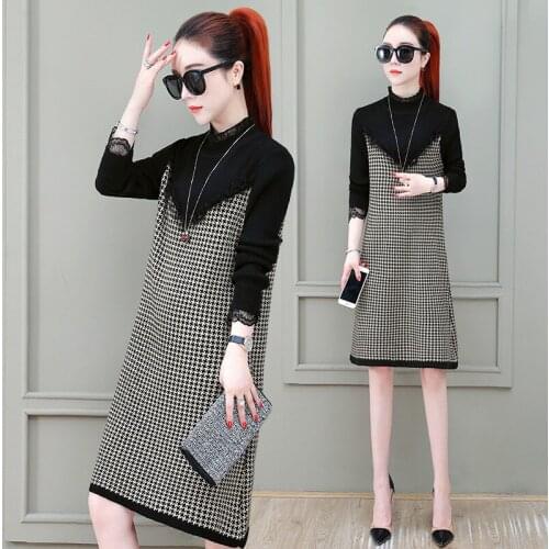 LBP-BAIPING Fashionable Knitted Dresses