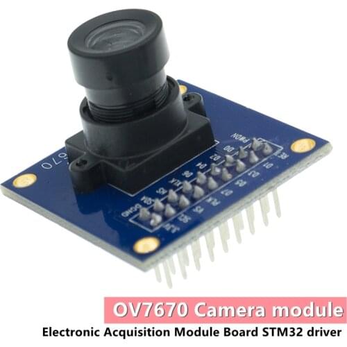 1pcs OV7670 camera module Supports VGA CIF auto exposure control display active size 640X480