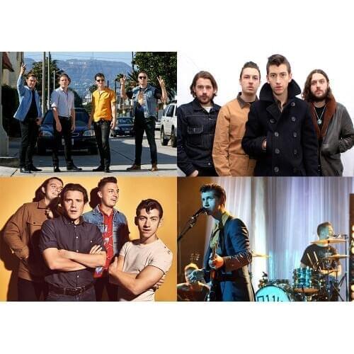 Arctic Monkeys Poster Clear Image Wall Stickers Home Decoration High Quality Prints White Coated Paper home art Brand