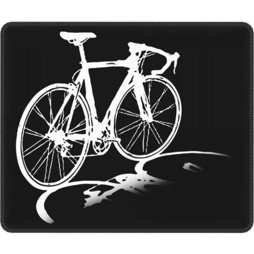 ZannoX Naked Bike Cyclist Bicycle Riders Crazy Mouse Pad Antislip MousePad Rubber Computer Keyboard Desk Pad